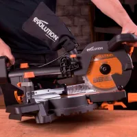 Торцовочная пила Evolution R210SMS-300 / Черный photo 2