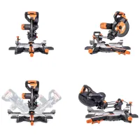Fierăstrău pentru tăieri înclinate Evolution R255 SMS DB / Black photo 2