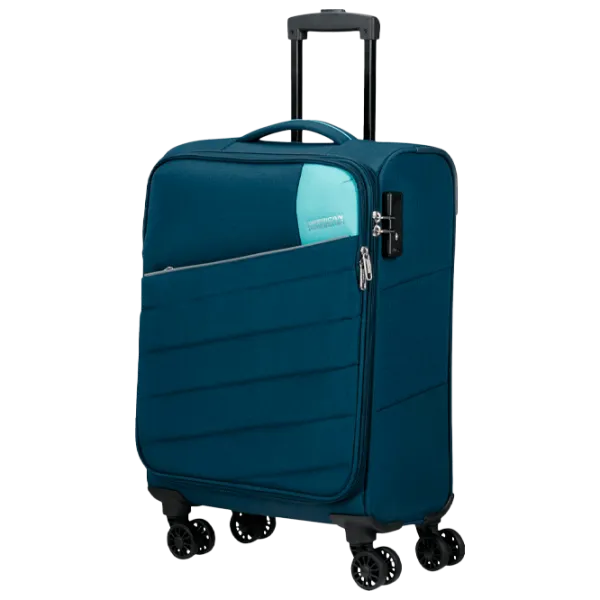 Чемодан American Tourister Powertrip 38л/ Тёмно-синий photo 1 Чемодан American Tourister Powertrip 38л/ Тёмно-синий photo 1