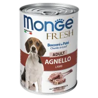 Hrană pentru câini umedă Monge Fresh M01457 0.4 kg / Miel
