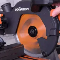 Дисковая пила Evolution R210 SMS 210 мм / Черный photo 4