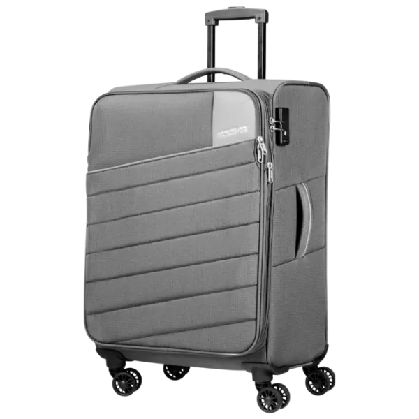 Valiză American Tourister Powertrip 38l/ Grey photo 1