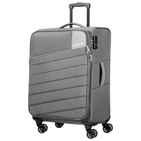 Valiză American Tourister Powertrip 38l/ Grey photo 1