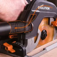 Дисковая пила Evolution R185CCS 185 мм / Серый photo 10
