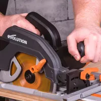 Дисковая пила Evolution R185CCS 185 мм / Серый photo 11