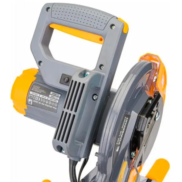 Fierăstrău pentru tăieri înclinate Powermat PM-UK-2000T 210 mm / Yellow photo 5