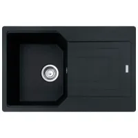 Кухонная мойка Franke UBG 611-78 78 x 50 / Искусственный камень / Черный