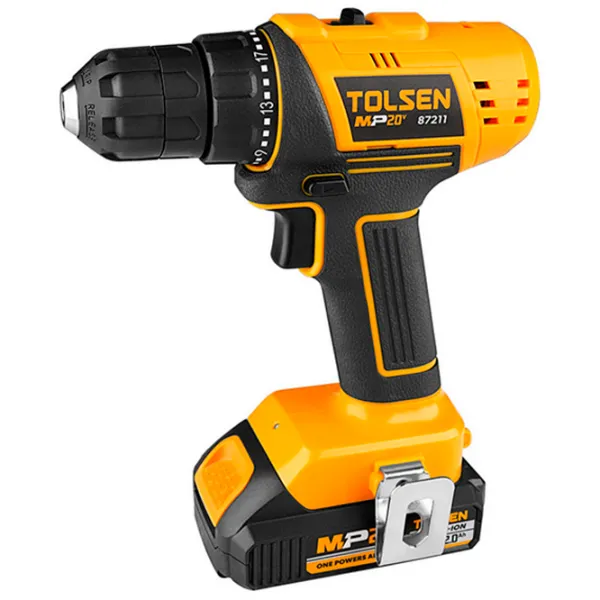 Дрель-шуруповерт Tolsen MP20V 1500 об/мин photo 1