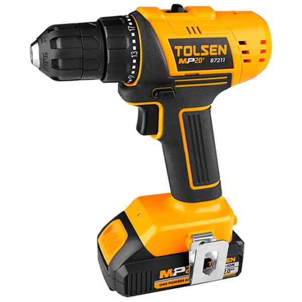 Дрель-шуруповерт Tolsen MP20V 1500 об/мин photo 1