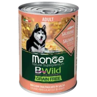 Корм для собак влажный Monge Bwild M01262 0.4 кг / Кабачки