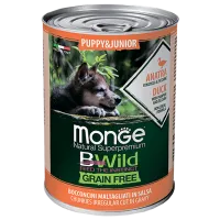 Корм для собак влажный Monge Bwild M01260 0.4 кг / Утка, тыква