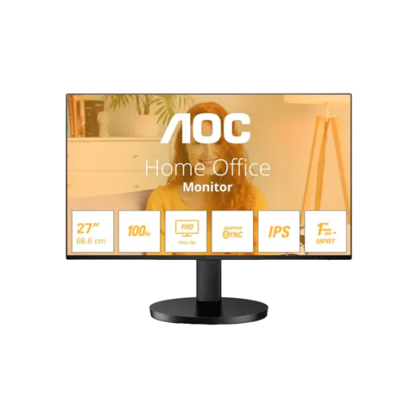 Monitor AOC 27B3HA2 27" Full HD 100 Hz / 1 ms / Black photo 1