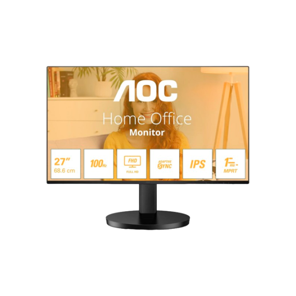 Monitor AOC 27B3HA2 27" Full HD 100 Hz / 1 ms / Black photo 1