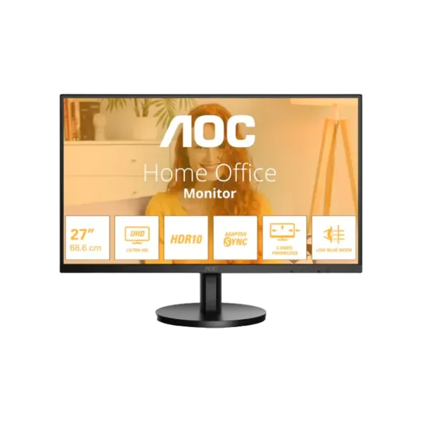 Monitor AOC U27B3M 27" 4K 60 Hz / 4 ms / Black photo 1