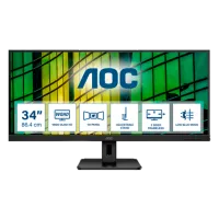 Monitor AOC U34E2M 34" Quad HD 100 Hz / 4 ms / Black