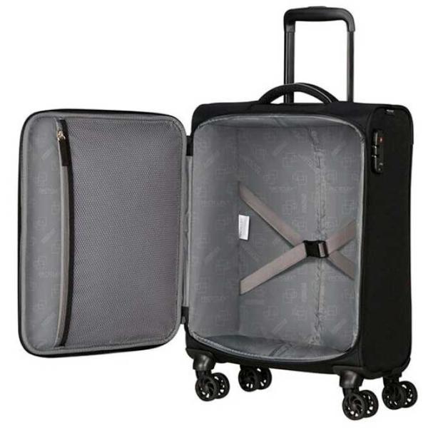 Valiză American Tourister TAKE2CABIN 38.5l/ Black photo 2 Valiză American Tourister TAKE2CABIN 38.5l/ Black photo 2