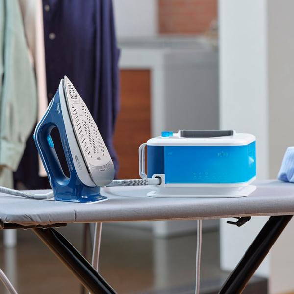Fier de călcat Braun IS2565BL Cu generator de aburi / 2400 W / Blue photo 15