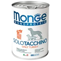 Корм для собак влажный Monge Solo Pate M01422 0.15 кг / Индейка