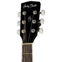 Электроакустическая гитара Harley Benton D-120CE TB BK 4/4, Dreadnought, Черный photo 4