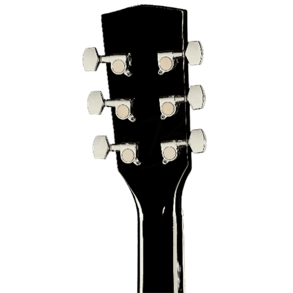 Chitară electro-acustică Harley Benton D-120CE TB BK 4/4, Dreadnought, Black photo 5