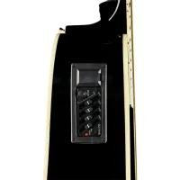 Электроакустическая гитара Harley Benton D-120CE TB BK 4/4, Dreadnought, Черный photo 6
