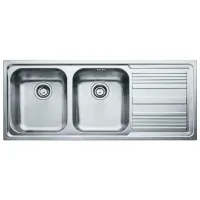 Кухонная мойка Franke LLX 621 DR 116 x 50 / Нержавеющая сталь / Серебряный
