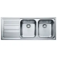 Chiuvetă Franke LLL 621 ST 116 x 50 / Oțel inoxidabil / Silver