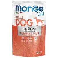 Корм для собак влажный Monge Grill Pouch M01312 0.1 кг / Свинина