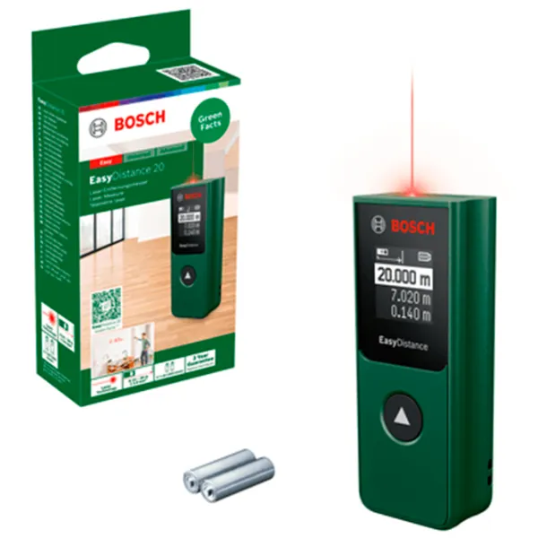 Телеметр Bosch EasyDistance 20 Батарея /  photo 5