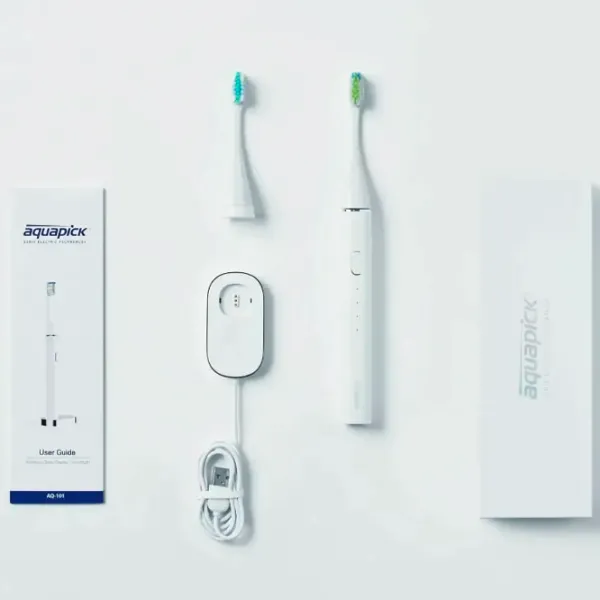 Periuță de dinți electrică Aquapick AQ-101 2D / White photo 2 Periuță de dinți electrică Aquapick AQ-101 2D / White photo 2