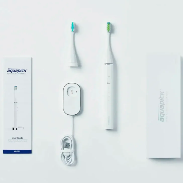 Periuță de dinți electrică Aquapick AQ-101 2D / White photo 2 Periuță de dinți electrică Aquapick AQ-101 2D / White photo 2