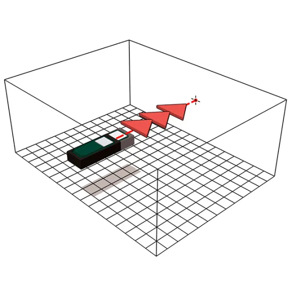 Телеметр Metabo LD 60 Батарея / 1 мВт photo 6