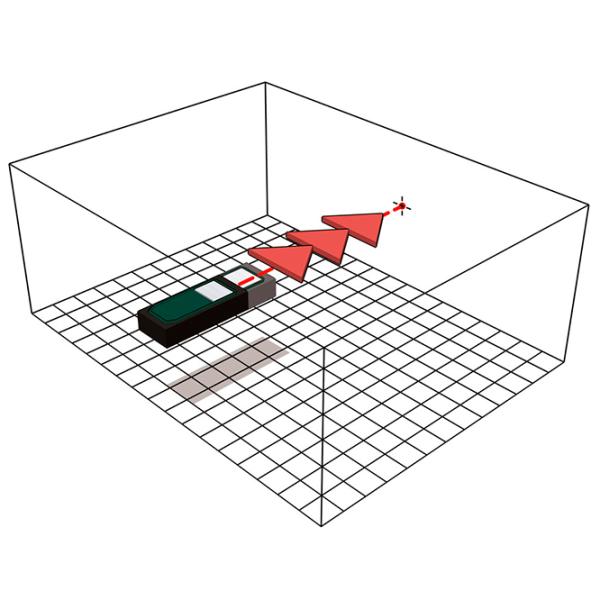 Телеметр Metabo LD 60 Батарея / 1 мВт photo 6