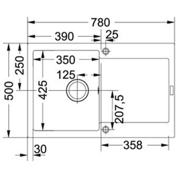 Кухонная мойка Franke MRG 611-78 78 x 50 / Искусственный камень / Черный photo 2 Кухонная мойка Franke MRG 611-78 78 x 50 / Искусственный камень / Черный photo 2