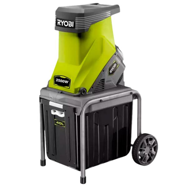 Tocător pentru crengi și resturi vegetale pentru crengi Ryobi RSH2545B 107 dB / 2500 W photo 1