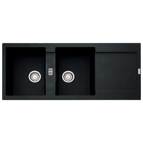 Кухонная мойка Franke MRG 621-116 116 x 50 / Искусственный камень / Черный photo 1