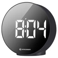 Будильник Bresser 8010071QT5WHI Настольный / Электронный