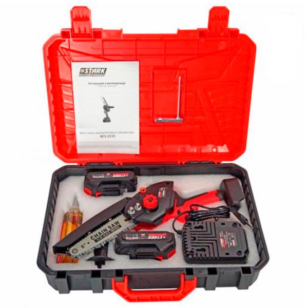 Fierăstrău cu lanţ Stark BCS-2115 cu acumulator/ Black photo 5