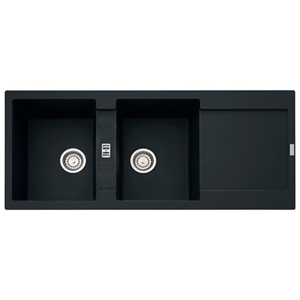 Chiuvetă Franke MRG 621-116 116 x 50 / Piatră artificială / Black photo 1 Chiuvetă Franke MRG 621-116 116 x 50 / Piatră artificială / Black photo 1