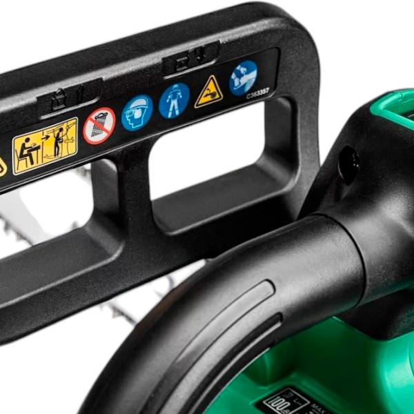 Цепная пила Hikoki CS1825DCW4Z аккумуляторный/ Черный photo 12 Цепная пила Hikoki CS1825DCW4Z аккумуляторный/ Черный photo 12