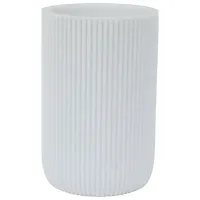 Pahar pentru periuțe de dinți Axentia 135834  Sticlă / White / Pe masă