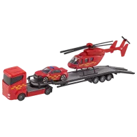 Грузовик Teamsterz Heli Transporter 5050837361817  / / Разноцветный