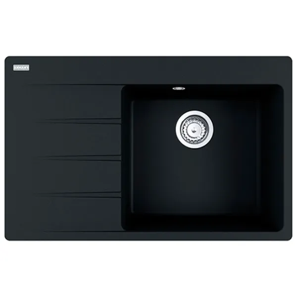 Chiuvetă Franke CNG 611/211-78 ST 78 x 50 / Piatră artificială / Black photo 1 Chiuvetă Franke CNG 611/211-78 ST 78 x 50 / Piatră artificială / Black photo 1