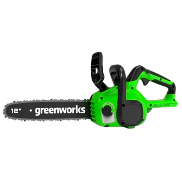 Fierăstrău cu lanţ Greenworks 2007007UA cu acumulator/ Green photo 2