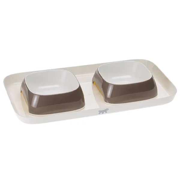 Поднос с мисками Ferplast Glam Tray S Пластик photo 1 Поднос с мисками Ferplast Glam Tray S Пластик photo 1