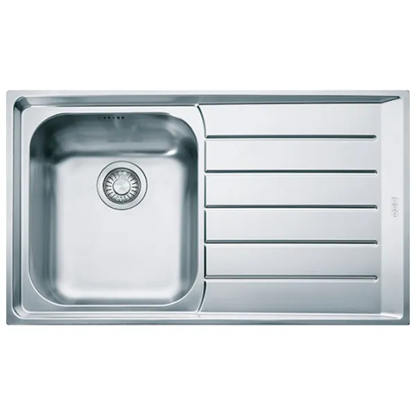 Кухонная мойка Franke NET 611 DR 86 x 51 / Нержавеющая сталь / Серебряный photo 1
