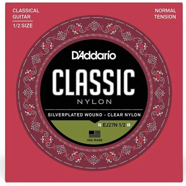 Coardă D'Addario EJ27N  Silver / Nailon photo 1