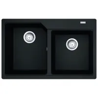 Chiuvetă Franke UBG 620-78 78 x 50 / Piatră artificială / Black