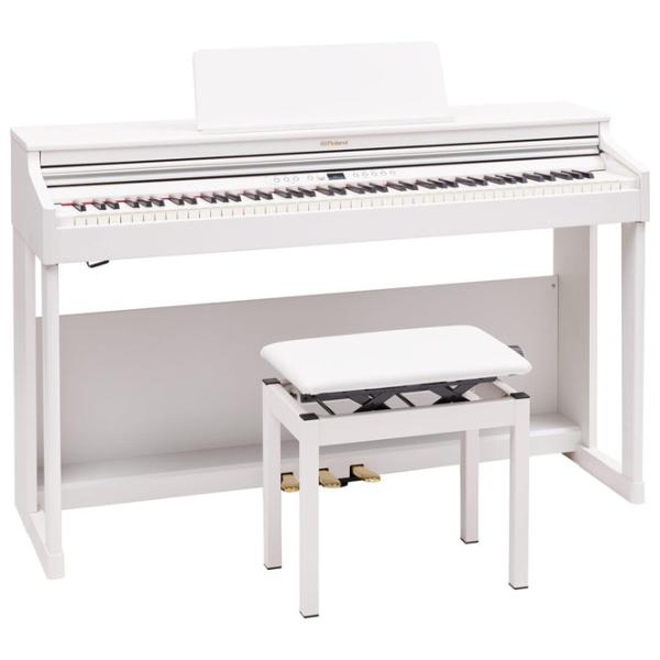 Цифровой пиан Roland RP701 DR Акустический / 88 клавиш / Split / Белый photo 4