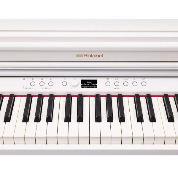 Цифровой пиан Roland RP701 DR Акустический / 88 клавиш / Split / Белый photo 5